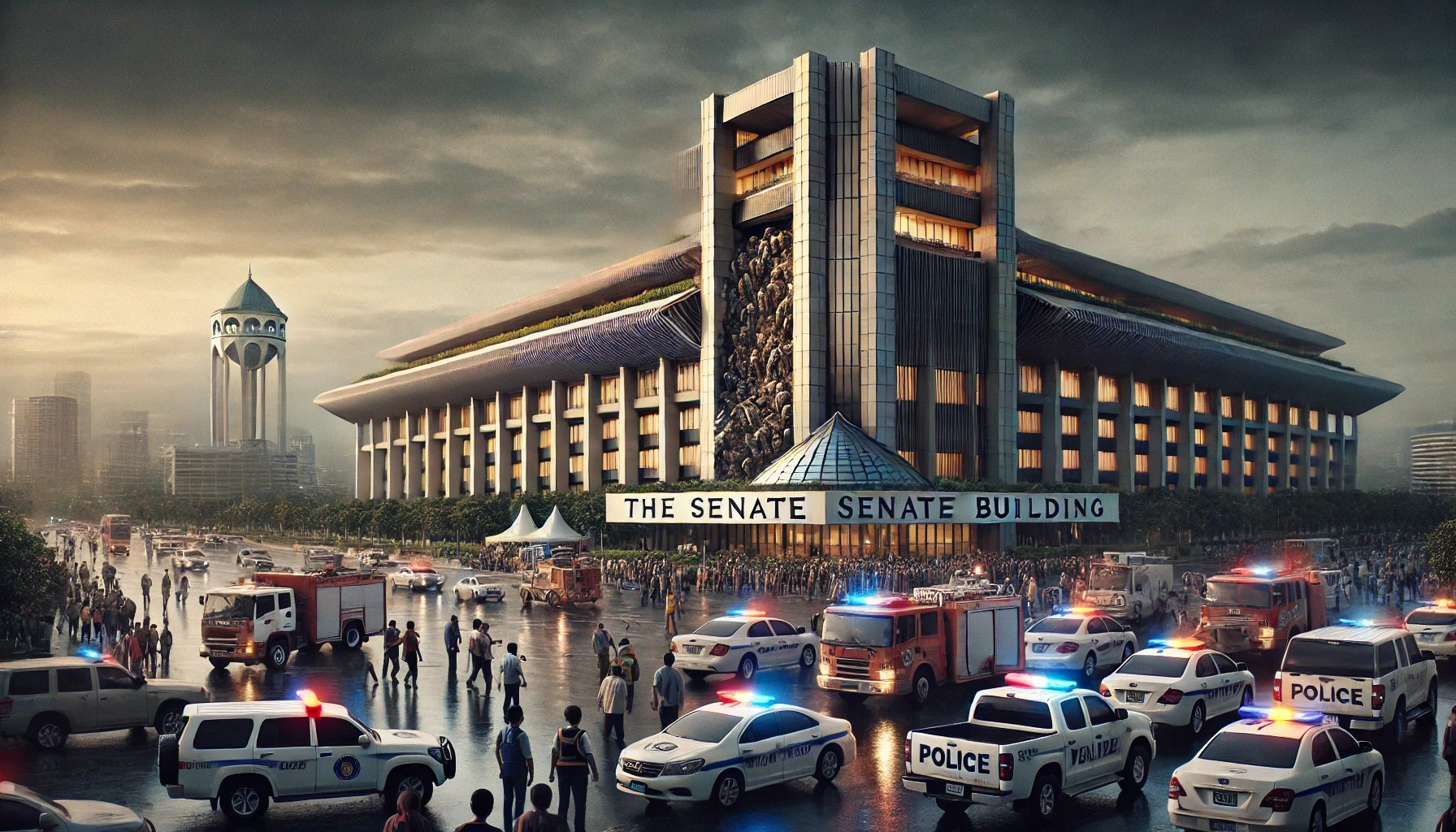 Man Falls to Death from New Senate Building in Taguig City