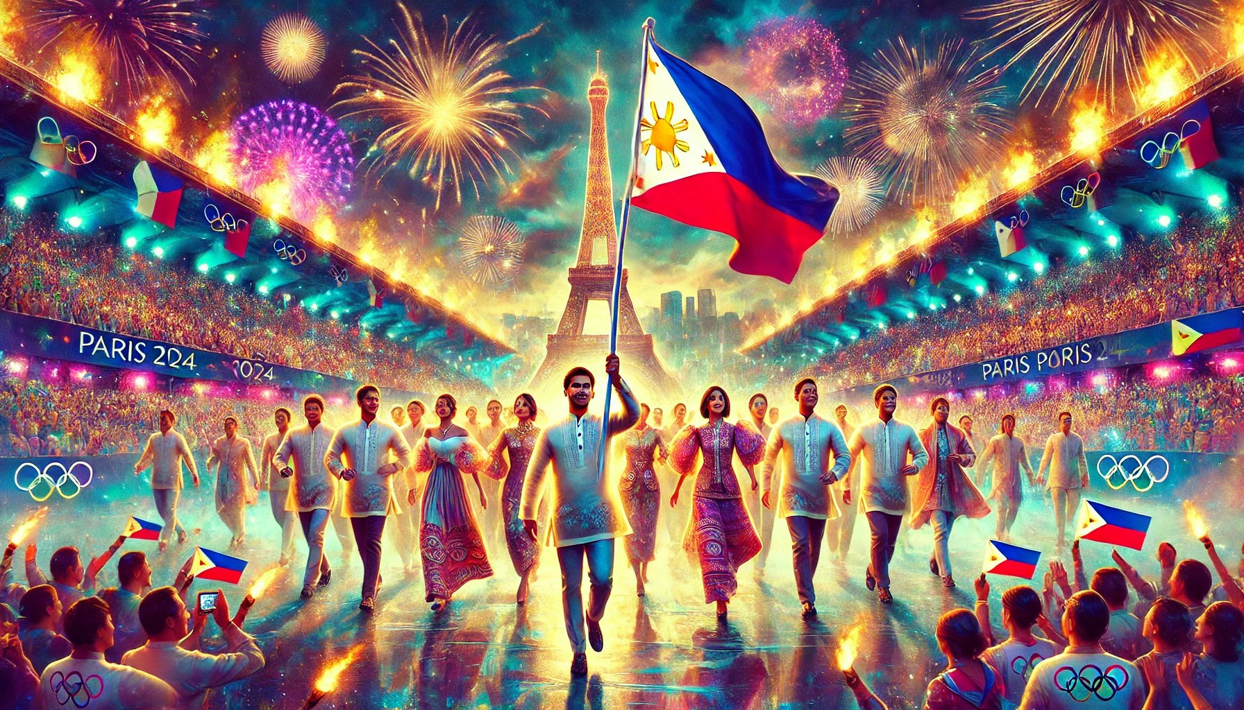 Team Philippines Shines at Paris 2024 Olympic Games Opening Ceremony