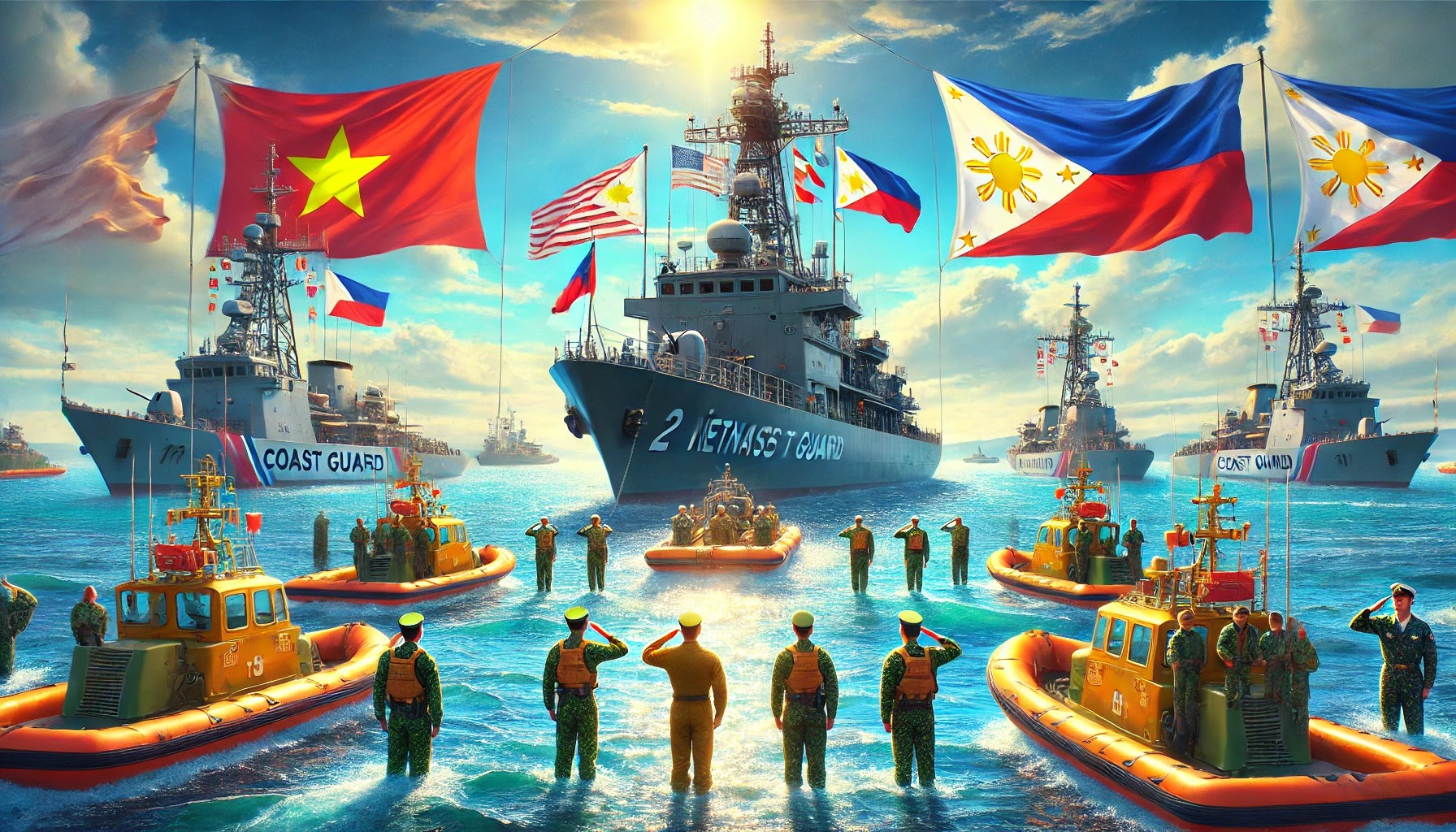 Vietnam Deploys Coast Guard Ship to Philippines for Joint Training